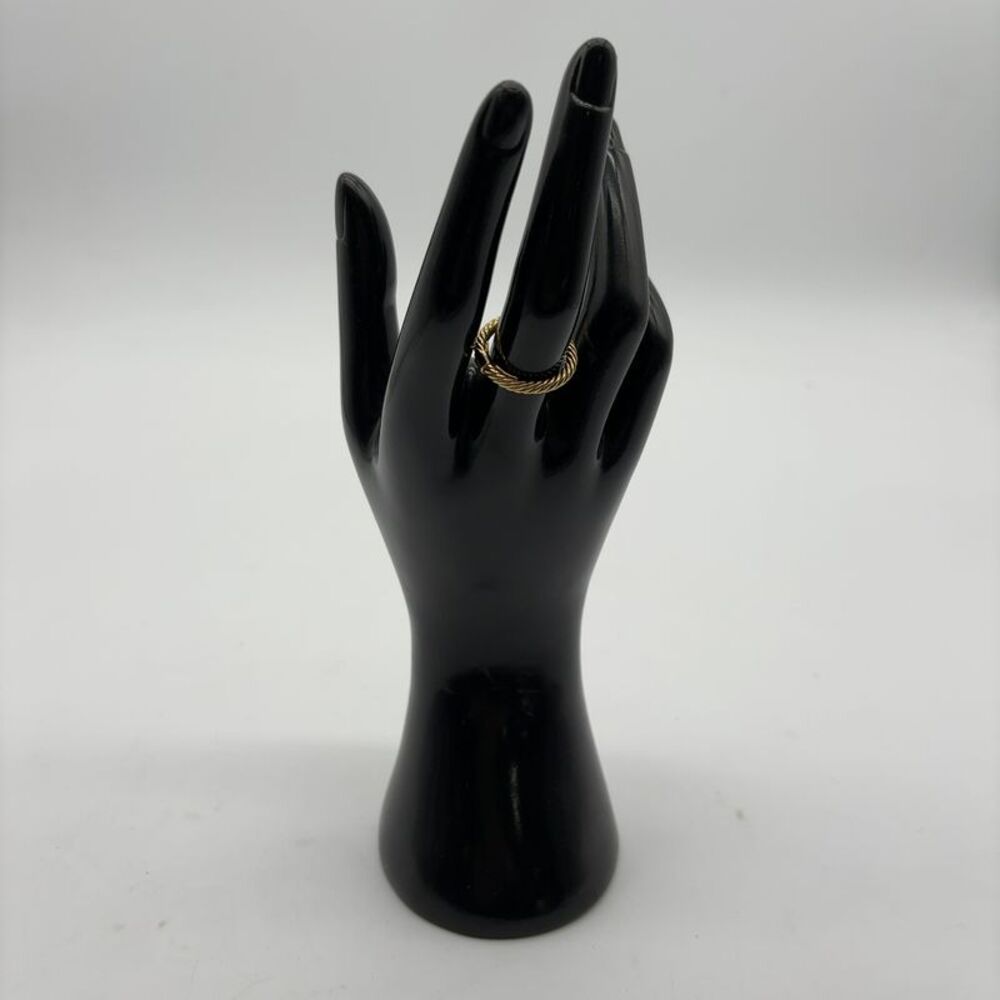 Ring Concierge Twisted Rope Ring in Gold